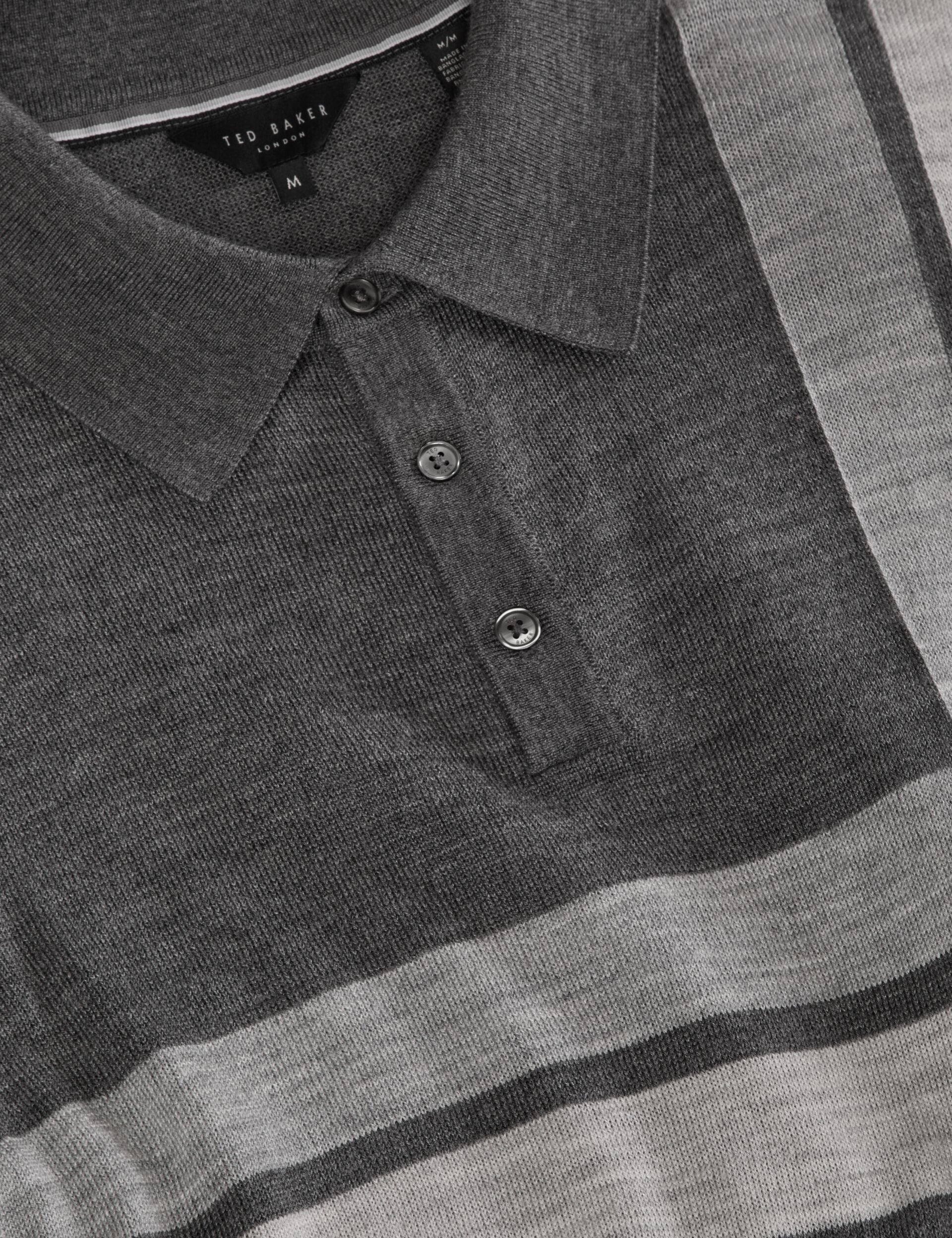INTARSIA SWEATER POLO | CASTLEROCK HEATHER - Image 3