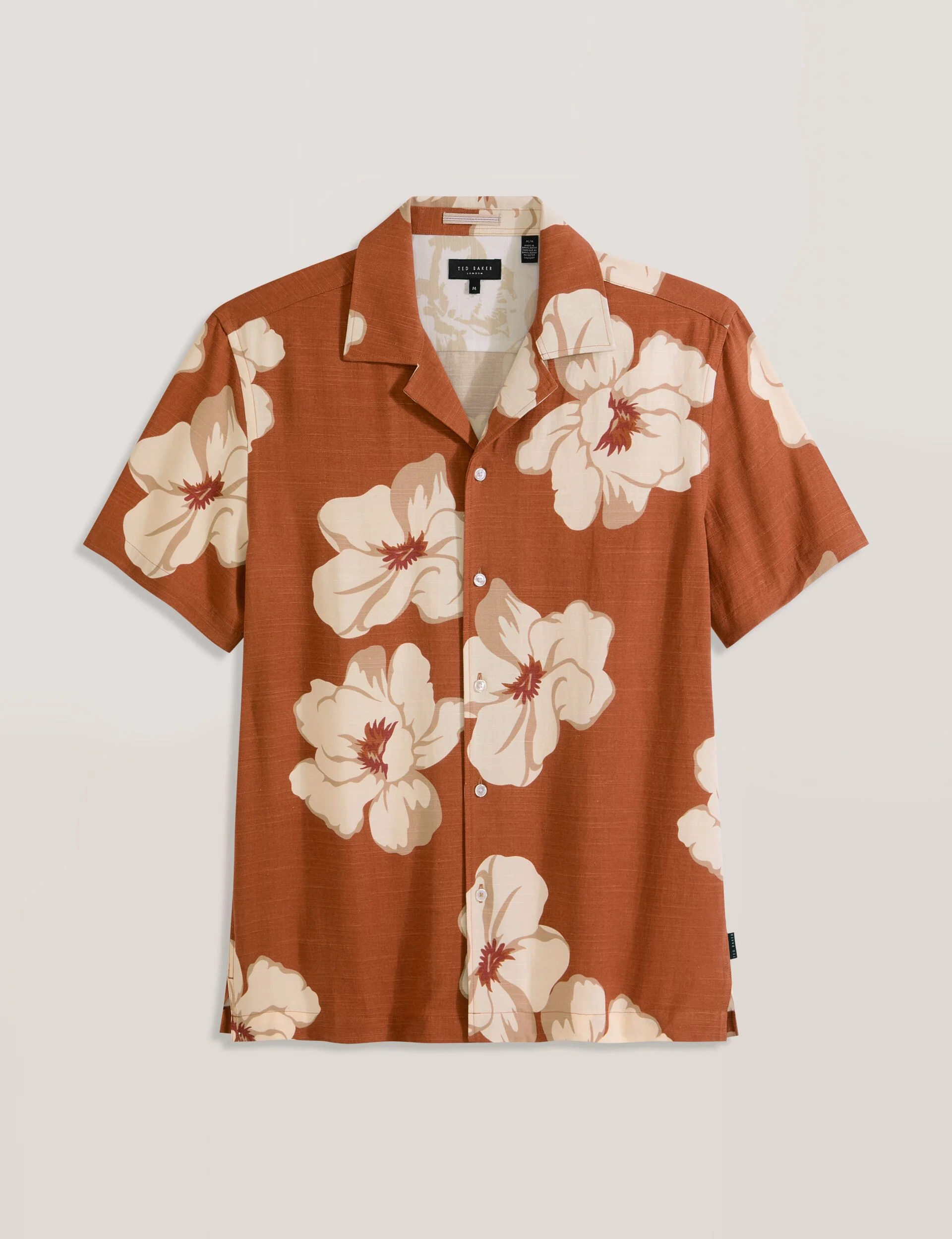 PRINTED SHIRT | BUR-ORANGE - Image 5