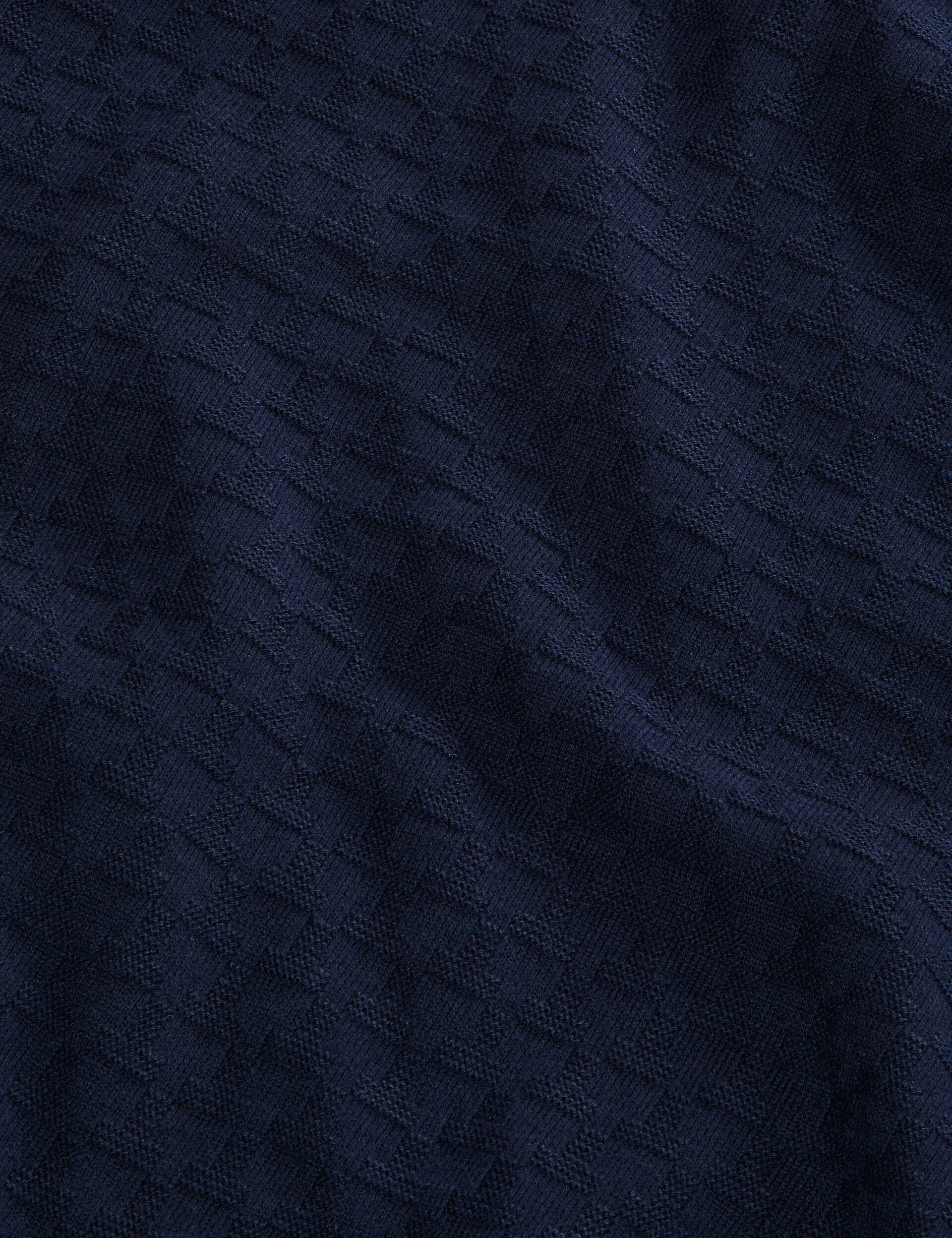T STITCH LONG SLEEVE CREW NECK SWEATER | SKY CAPTAIN - Image 3